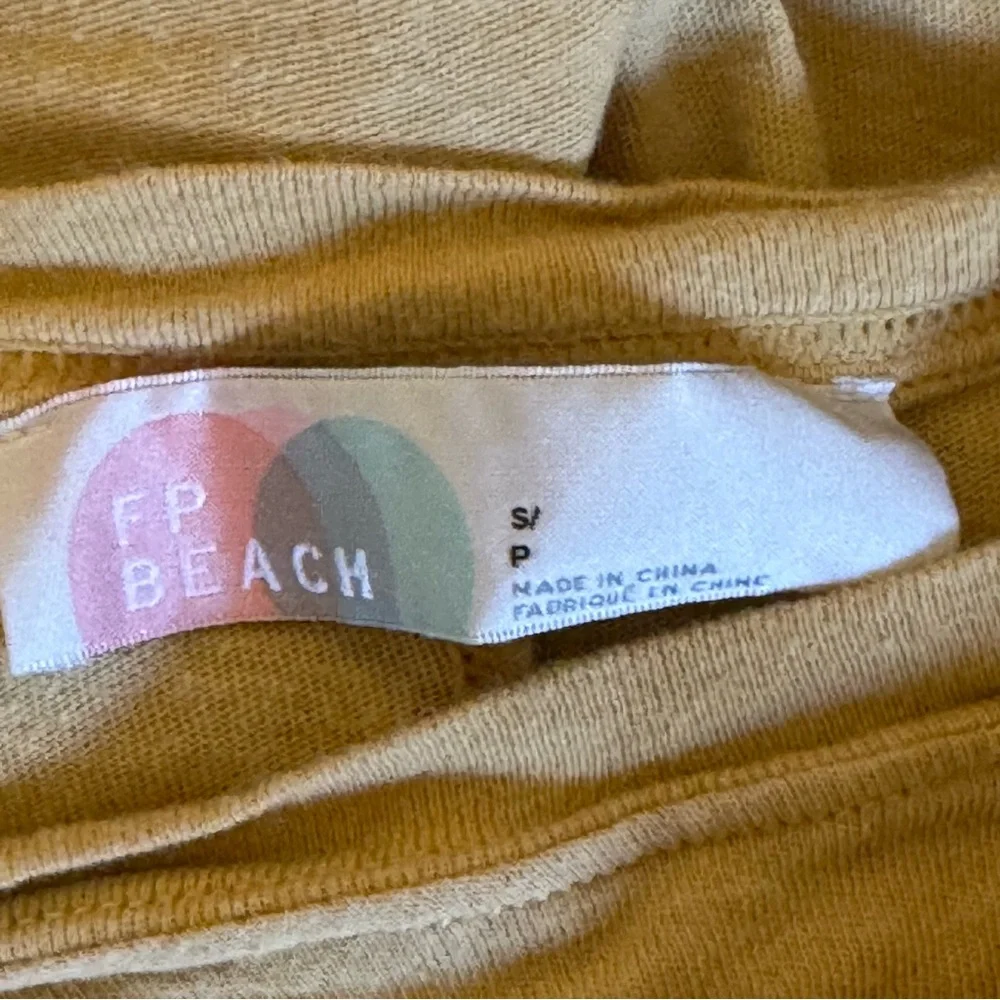 Free people beach Back tie top